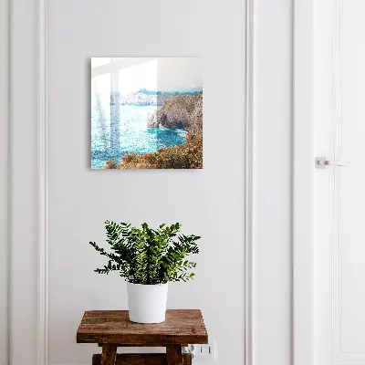 Sea landscape Key box for wall