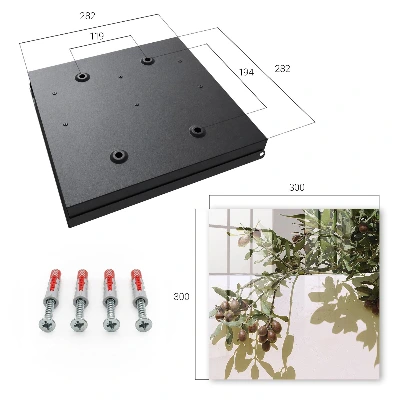 Olive twig wall mounted key box with olive twig design