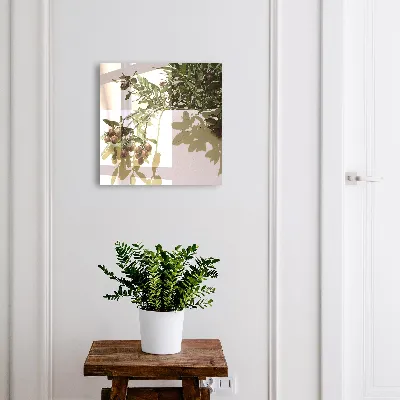 Olive twig wall mounted key box with olive twig design