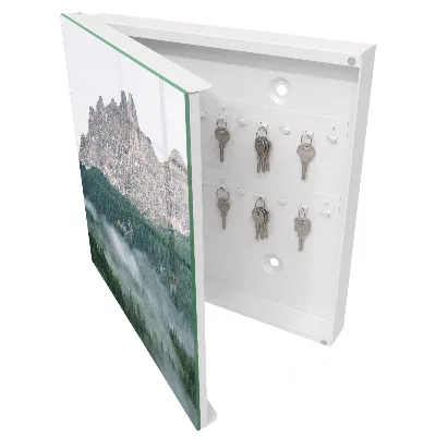 Mountain panorama Key cabinet