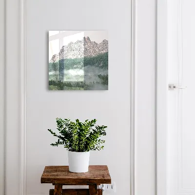 Mountain panorama Key cabinet
