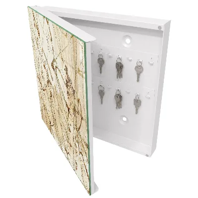 Abstract composition Wall mounted key box
