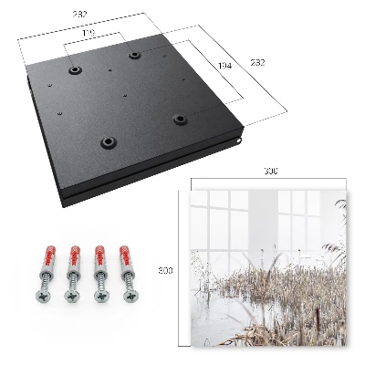 Misty calm Key cabinet