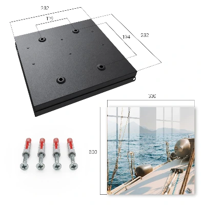 Sea journey Key box for wall