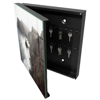 Ocean cliffs Wall mounted key box