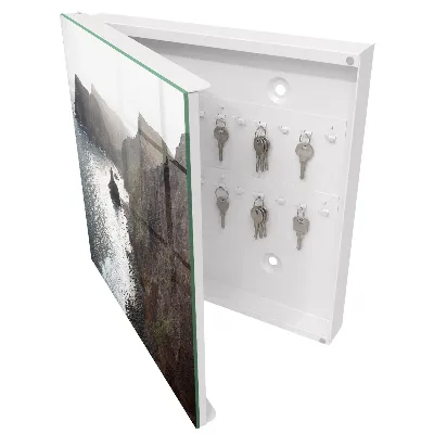 Ocean cliffs Wall mounted key box