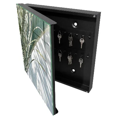 Palms and shadows Key box for wall