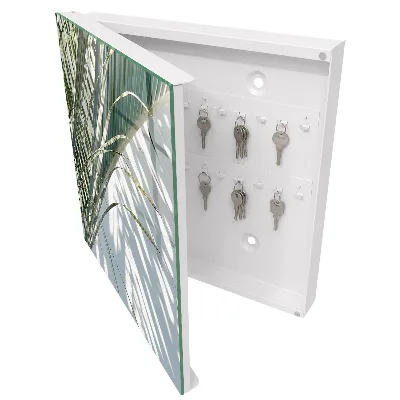 Palms and shadows Key box for wall