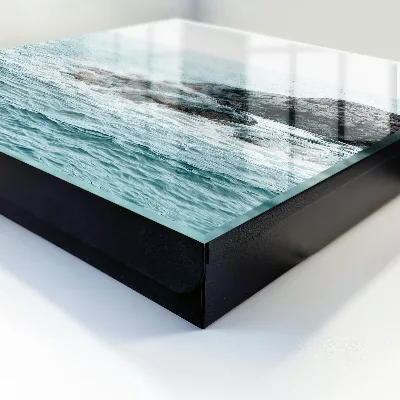 Sea waves Wall mounted key box