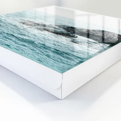 Sea waves Wall mounted key box