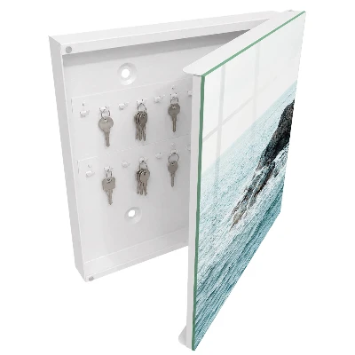 Sea waves Wall mounted key box