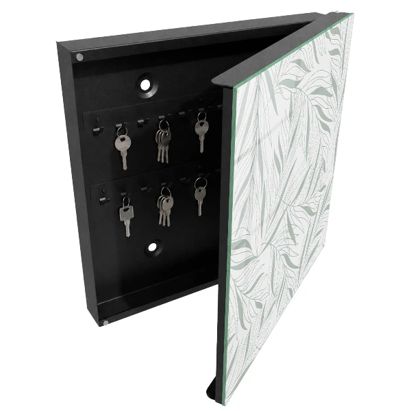 Leaves pattern Key box for wall