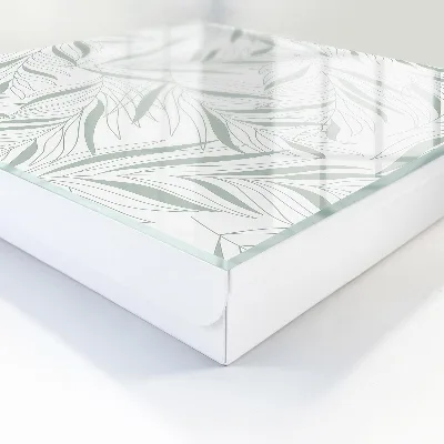 Leaves pattern Key box for wall