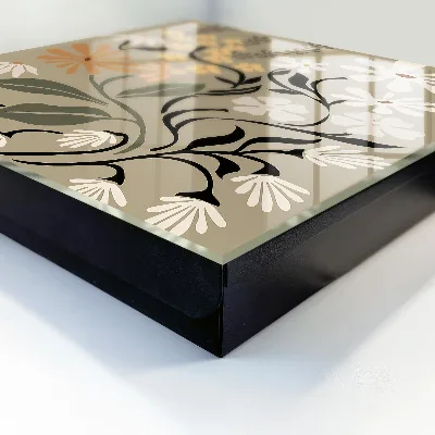 Floral motif Key cabinet