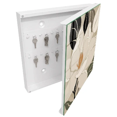 Botanical elegance Key box for wall