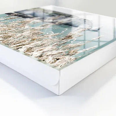 Cliffs and grasses Wall mounted key box