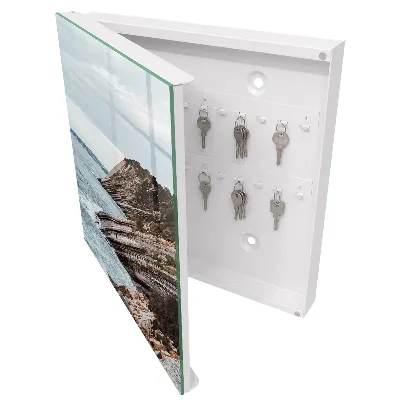 Coastal landscape Key cabinet
