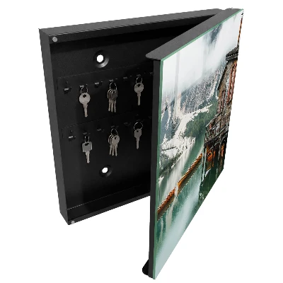 Mountain peace Wall mounted key box