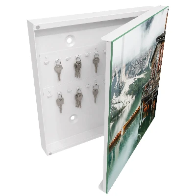 Mountain peace Wall mounted key box