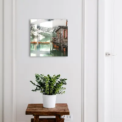 Mountain peace Wall mounted key box