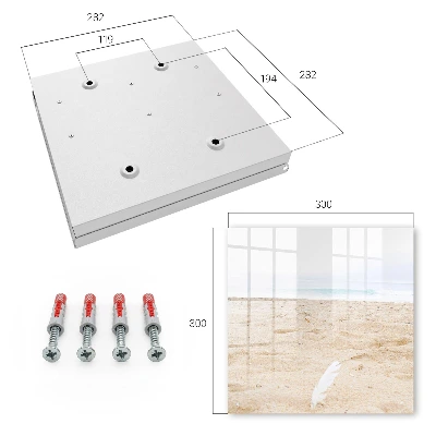 Beach relaxation Key cabinet