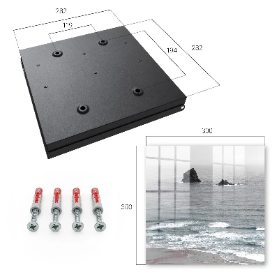 Sea and rocks Wall mounted key box