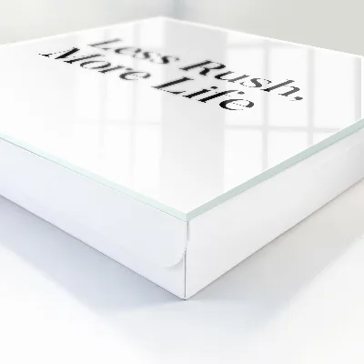 Less Rush, More Life Key box for wall