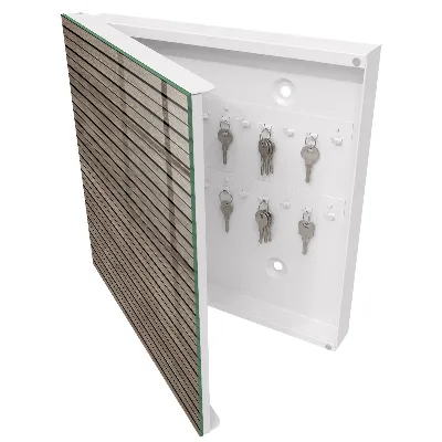 Wooden planks Wall mounted key box
