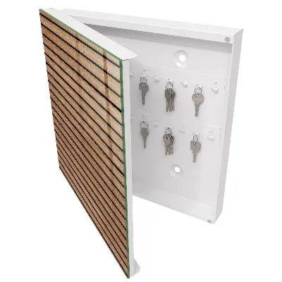 Wooden panels Key box for wall