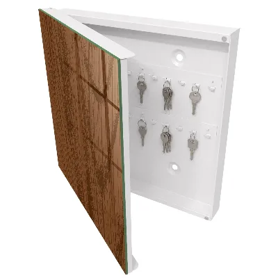 Wooden weaves Wall mounted key box