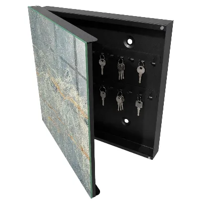 Marble texture Key cabinet