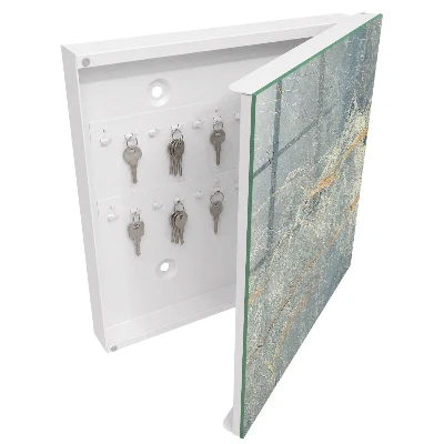 Marble texture Key cabinet
