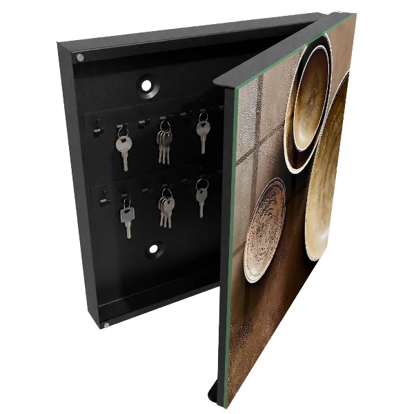 Brown set Key box for wall