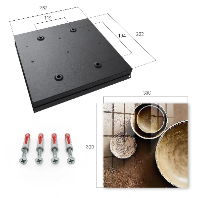 Brown set Key box for wall