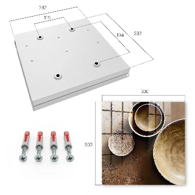 Brown set Key box for wall