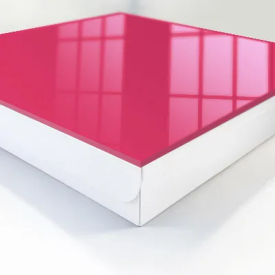 Vibrant pink Wall mounted key box