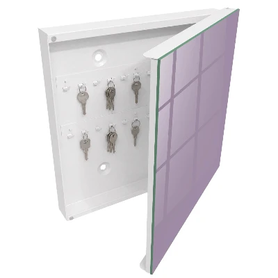 Lilac purple Key cabinet