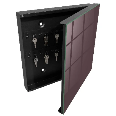Ash grey Key box for wall