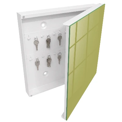 Vintage green Wall mounted key box