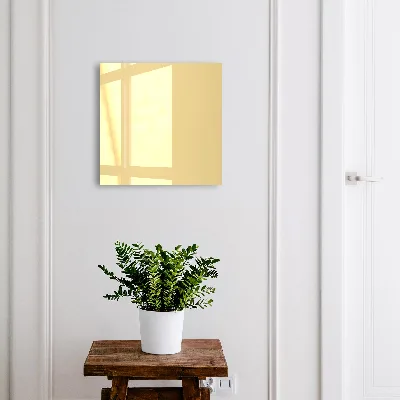 Cream yellow Key cabinet