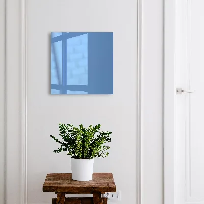 Wall mounted key box blue