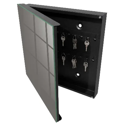 Light brown Key cabinet
