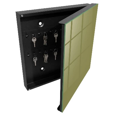 Grass green Wall mounted key box