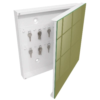 Grass green Wall mounted key box