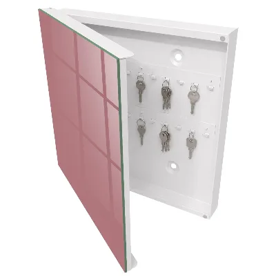 Muted pink Key cabinet