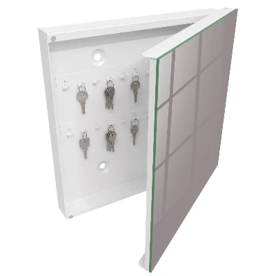Ash grey Wall mounted key box