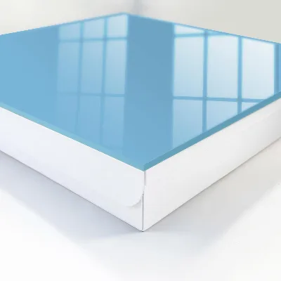 Wall-mounted key box sky blue