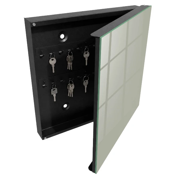 Neutral grey Key cabinet