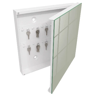 Neutral grey Key cabinet