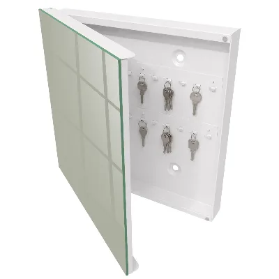Neutral grey Key cabinet